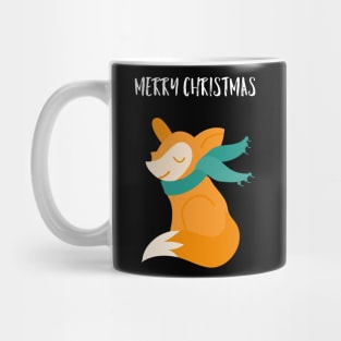 Merry Christmas fox Mug